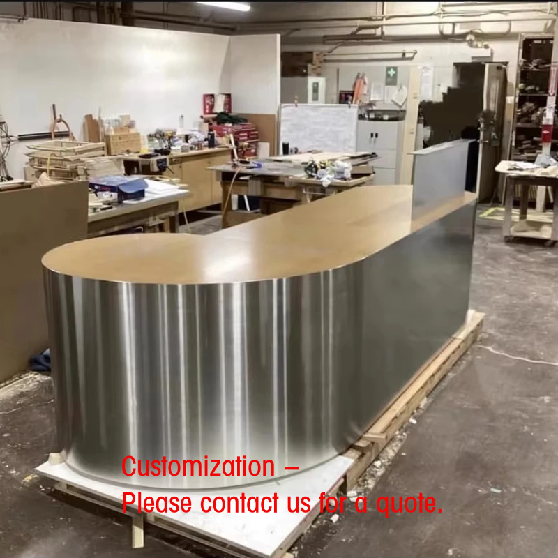 Reception Desk Counter - custom.Custom Modern Commercial Heavy Duty Durable