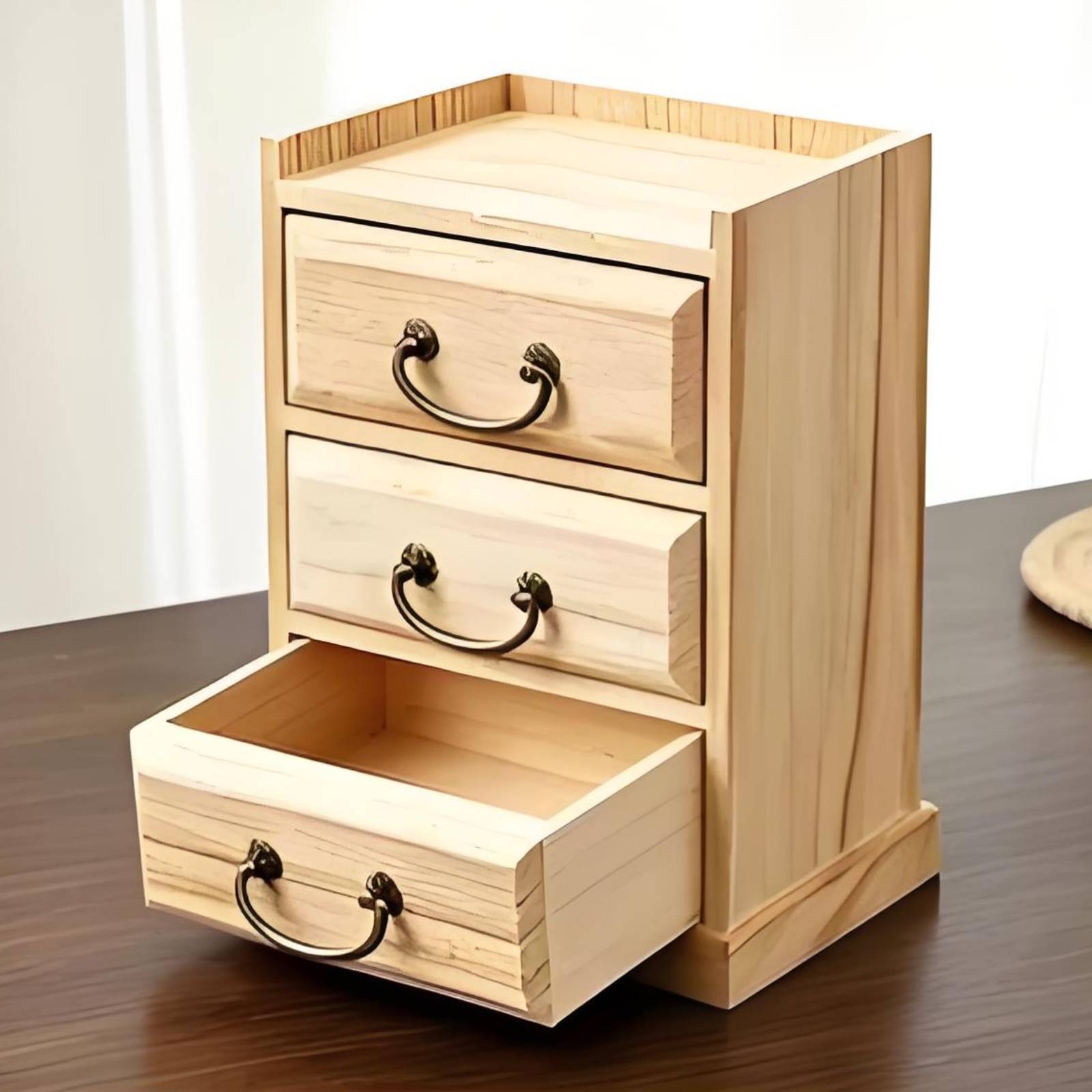 3 Drawer Desk Organizer Metal  - Drawer Organizer Tray recension och pris
