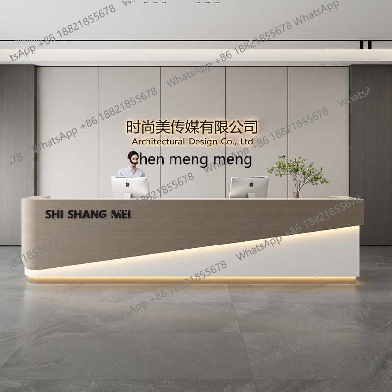 X188 Simple and modern hotel l - Reception Desk Counter recension och pris