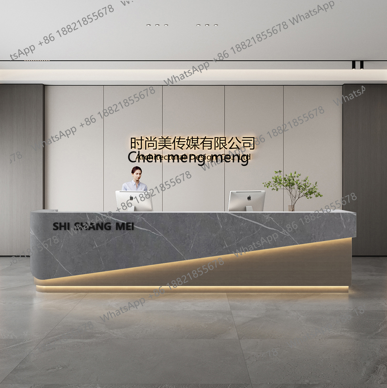 X188 Simple and modern hotel l - Reception Desk Counter recension och pris