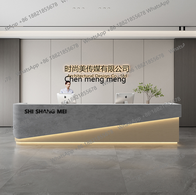 X188 Simple and modern hotel l - Reception Desk Counter recension och pris