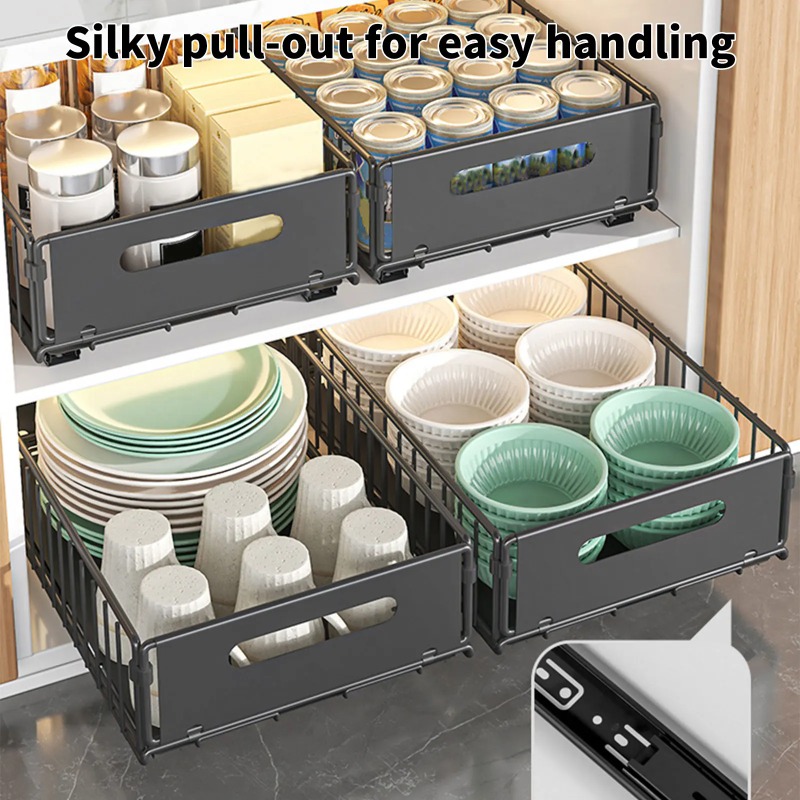 1pcs Kitchen Storage Rack with - Drawer Organizer Tray recension och pris