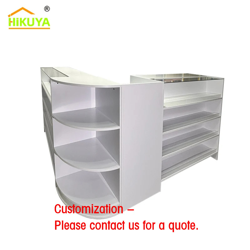 custom.HIKUYA Hot Sale MDF Boa - Reception Desk Counter recension och pris