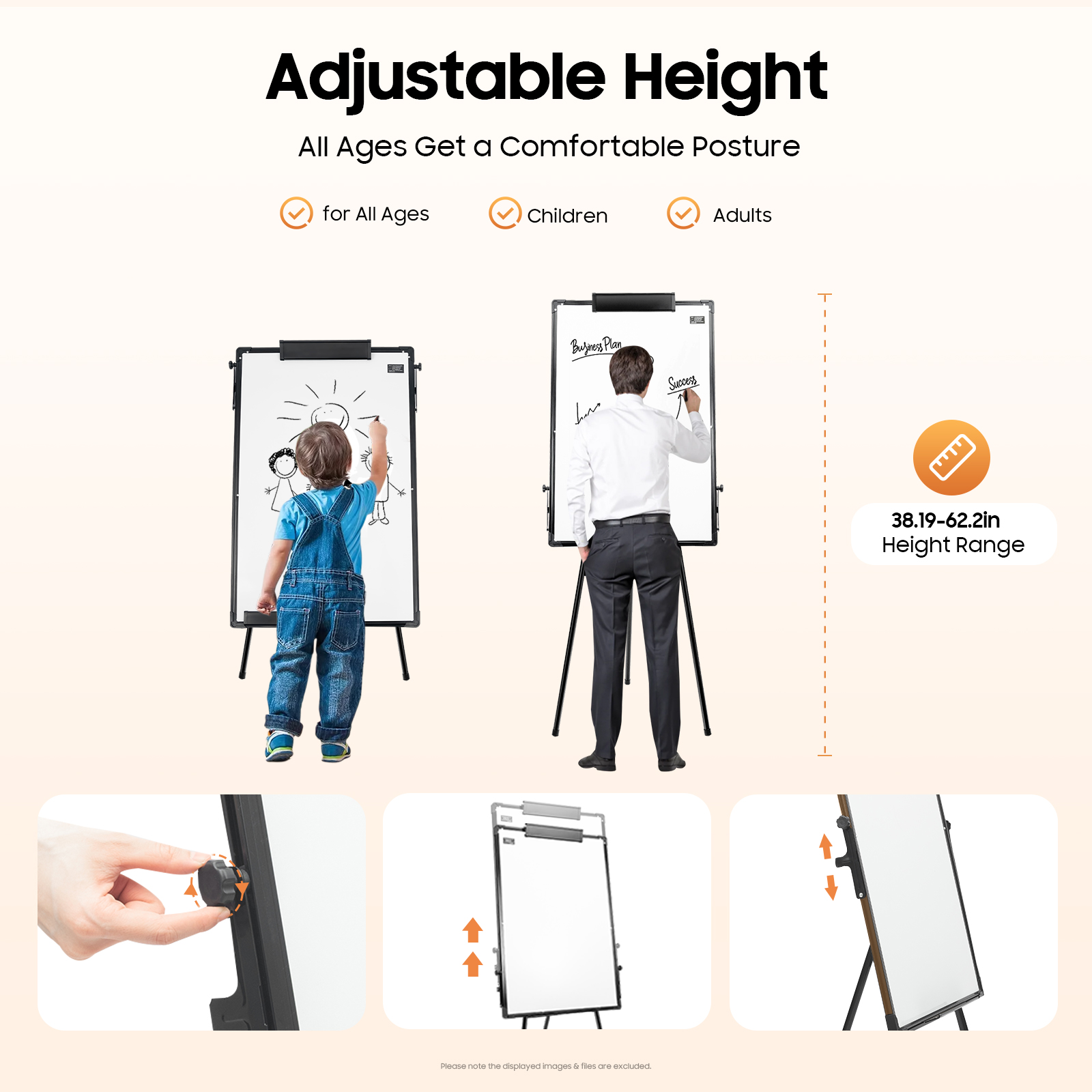 36 X 24Inches Magnetic Dry Era - Whiteboard Easel Tripod recension och pris