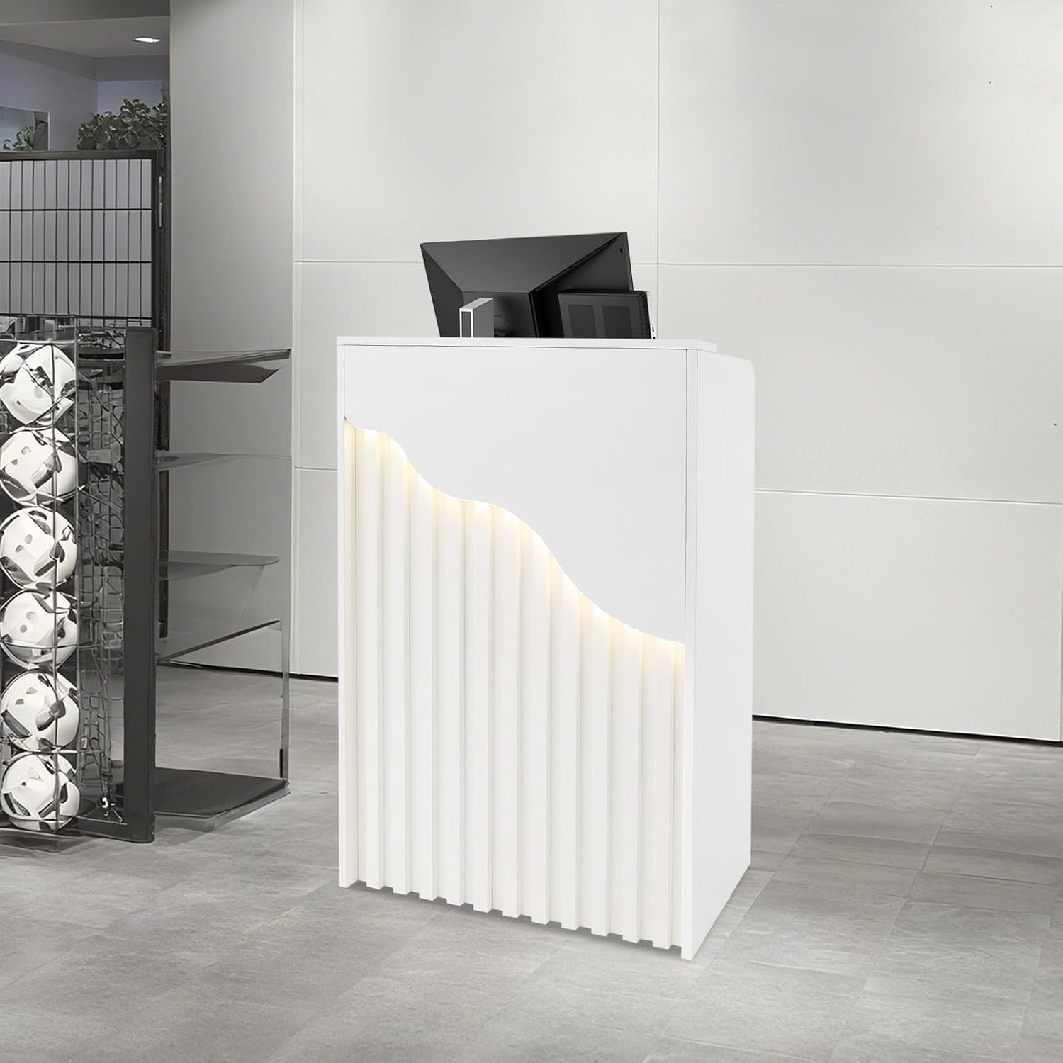 Small Reception Desk with Coun - Reception Desk Counter recension och pris