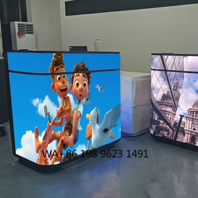 New Dynamic Video LED Screen C - Reception Desk Counter recension och pris
