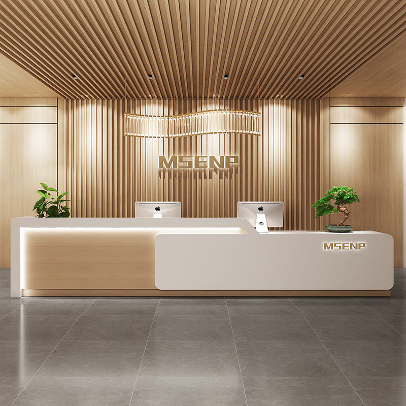 High-end Modern Checkout Count - Reception Desk Counter recension och pris