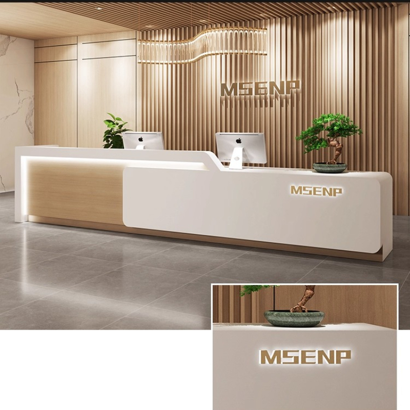 High-end Modern Checkout Count - Reception Desk Counter recension och pris