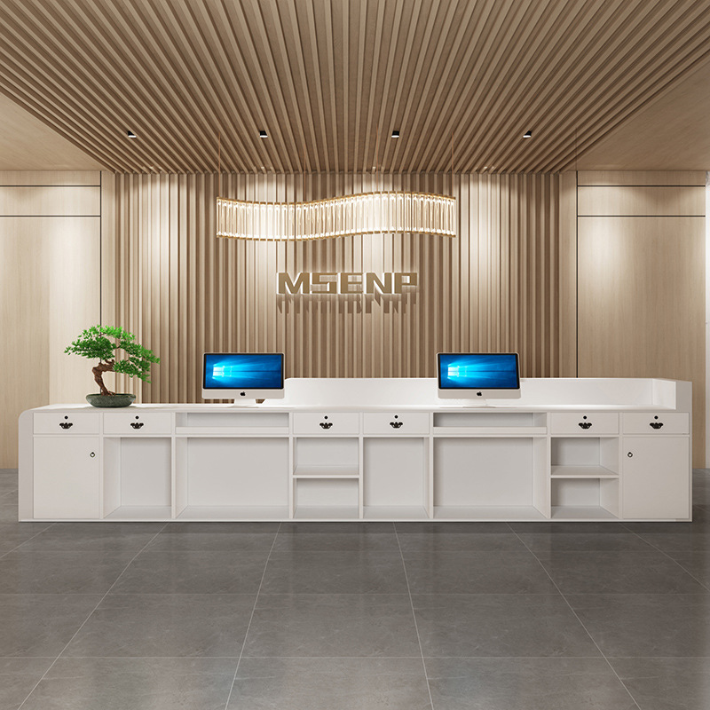 High-end Modern Checkout Count - Reception Desk Counter recension och pris