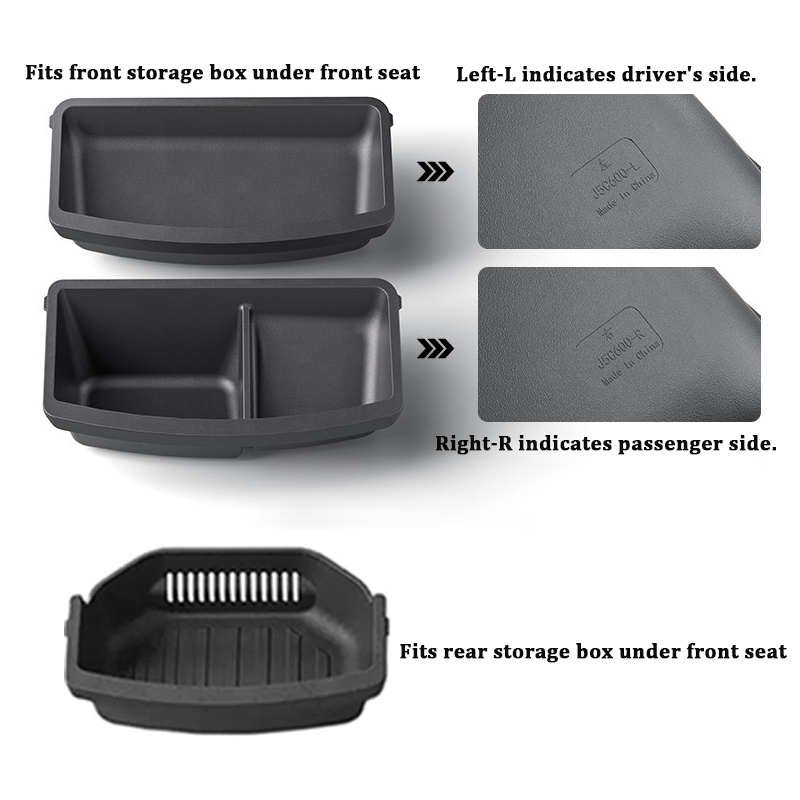 Under Seat Storage Box For Tes - Drawer Organizer Tray recension och pris